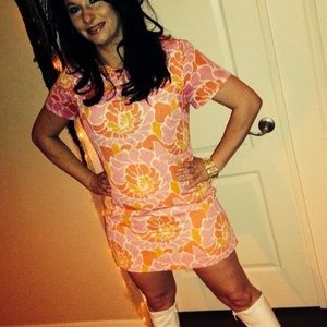 Banana Republic Floral Dress Sz 12